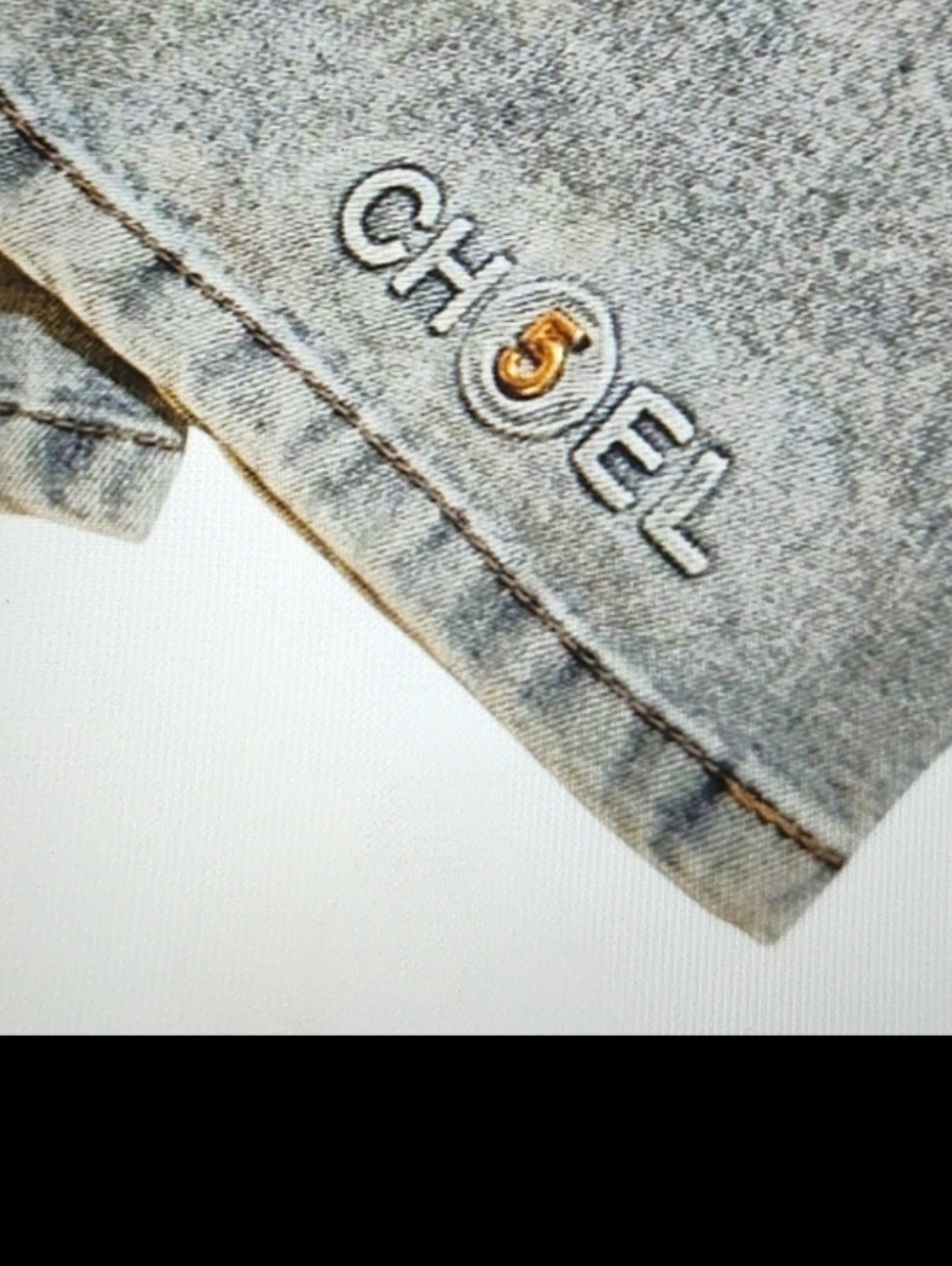 Cropped Straight CC Jeans in Faded Blue - Picture 9 of 13